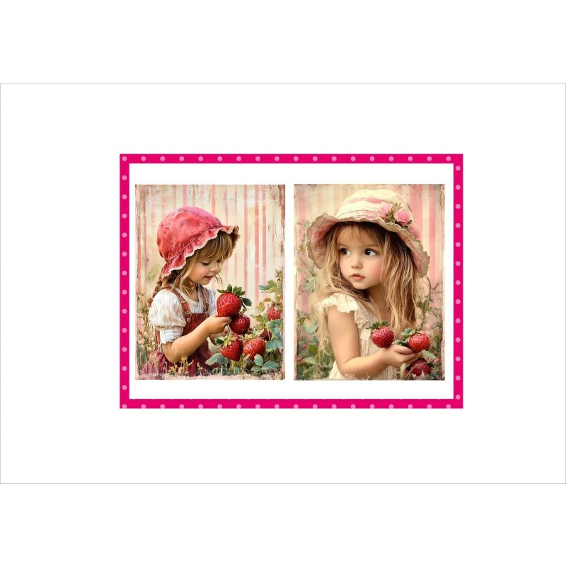 画像9: いちごエンジェル＊ペーパーセット＊柄違い16枚＊オリジナル