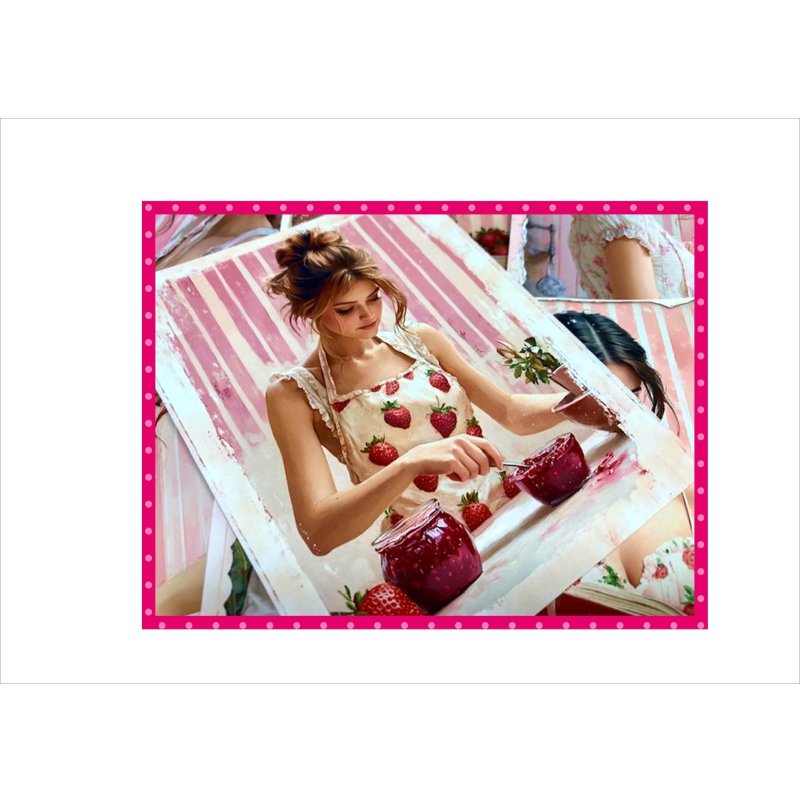 画像7: いちごレディ＊ペーパーセット＊柄違い16枚＊オリジナル