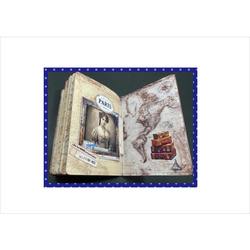 画像10: パスポートを作ろう♪＊ジャンクジャーナル＊キット＊ オリジナル