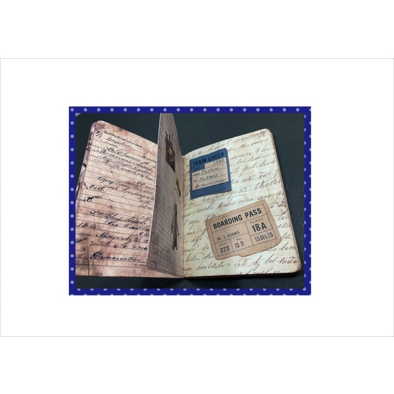 画像6: パスポートを作ろう♪＊ジャンクジャーナル＊キット＊ オリジナル