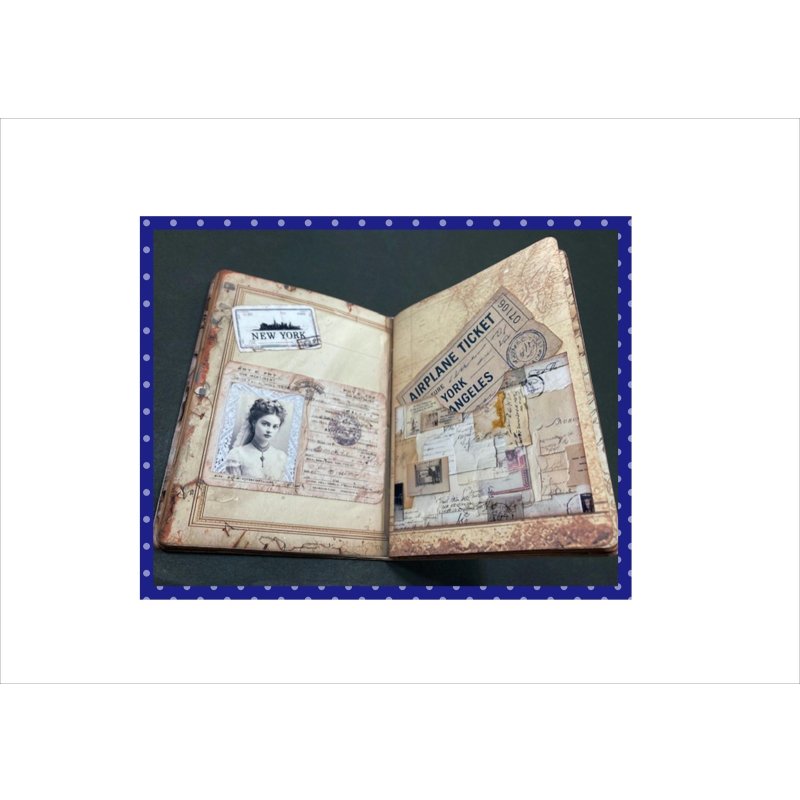 画像8: パスポートを作ろう♪＊ジャンクジャーナル＊キット＊ オリジナル