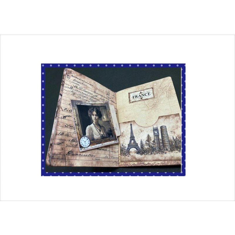 画像5: パスポートを作ろう♪＊ジャンクジャーナル＊キット＊ オリジナル