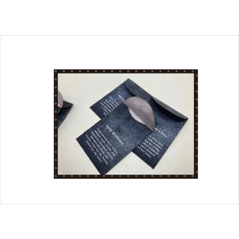 画像8: ゴシックの種の袋とメモ用紙＊自分で作る♪＊6柄＊素材セット＊ オリジナル