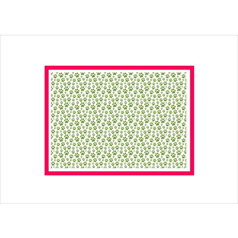 画像6: 肉球だらけ♡カラー肉球＊コラージュペーパー＊色違い7枚セット＊オリジナル