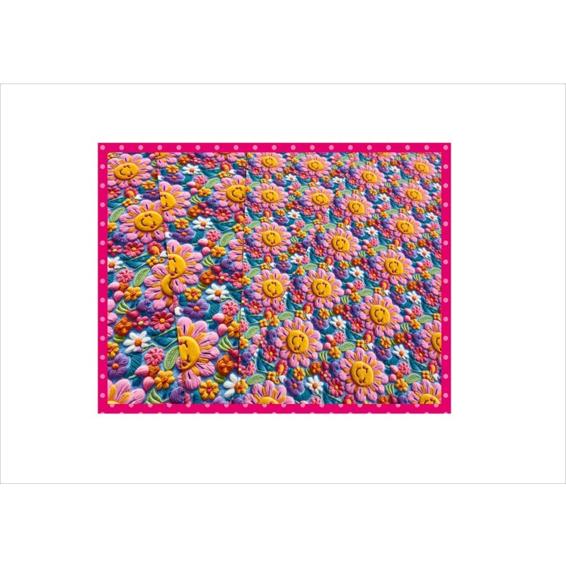 画像3: もこもこスマイル太陽＊3D＊コラージュペーパー＊4枚（大小×2枚）＊オリジナル