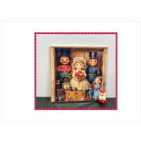 おもちゃ屋さんのクリスマス＊ペーパーセット＊大きめ折り紙＊柄違い10枚＊オリジナル