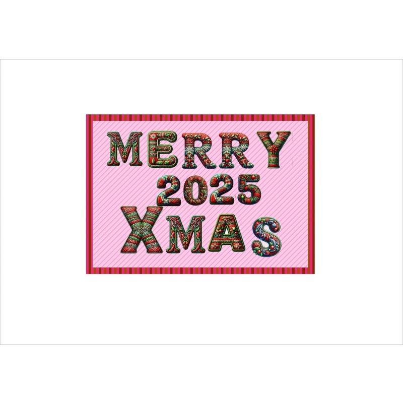 画像1: パーツ＊クリスマス＊アルファベット＆数字＊コラージュペーパー＊大きさいろいろ5枚＊オリジナル