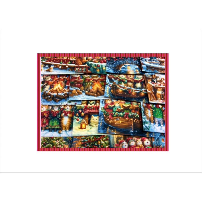 画像14: 全部柄が違うメモ帳＊にゃんこの聖歌隊＊53枚＊オリジナル