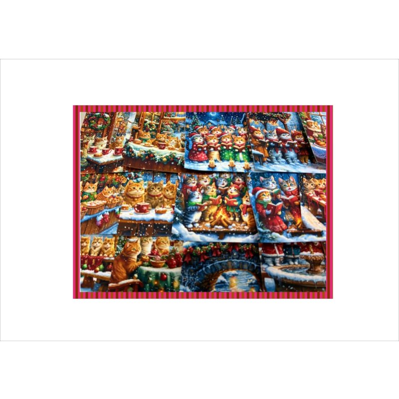 画像11: 全部柄が違うメモ帳＊にゃんこの聖歌隊＊53枚＊オリジナル