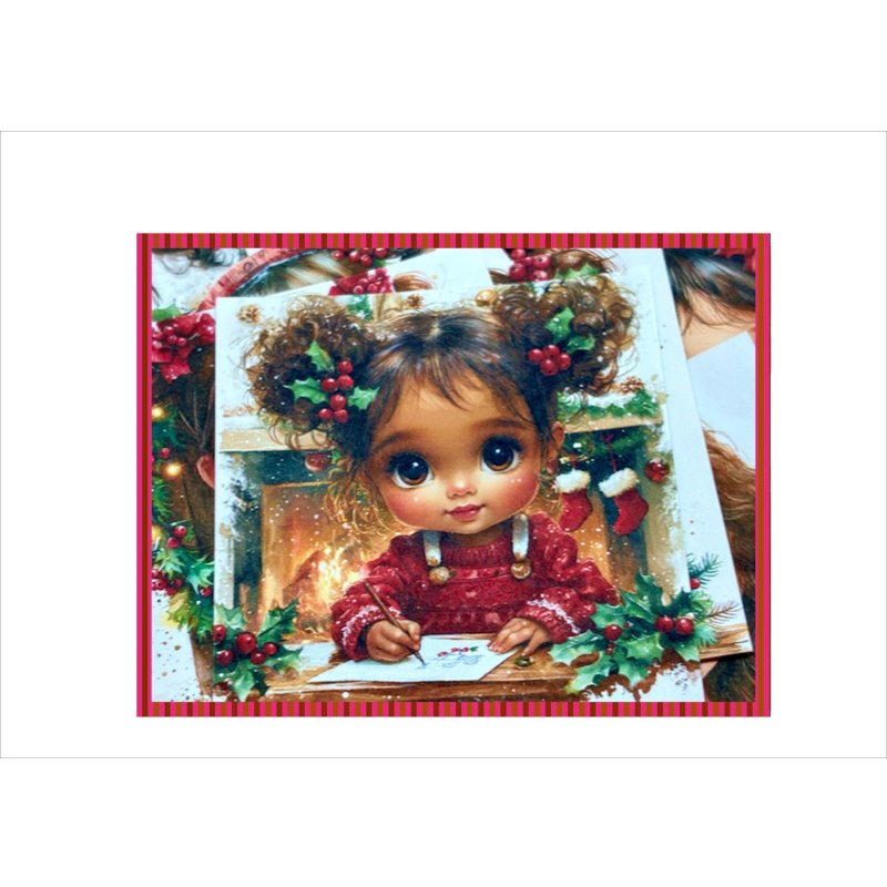 画像3: わくわくクリスマス＊カットシール＊柄違い＊24枚＊オリジナル