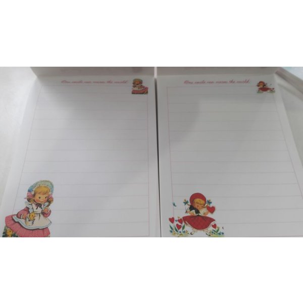 画像7: レトロガール☆大きいメモ帳♪　オリジナル (7)