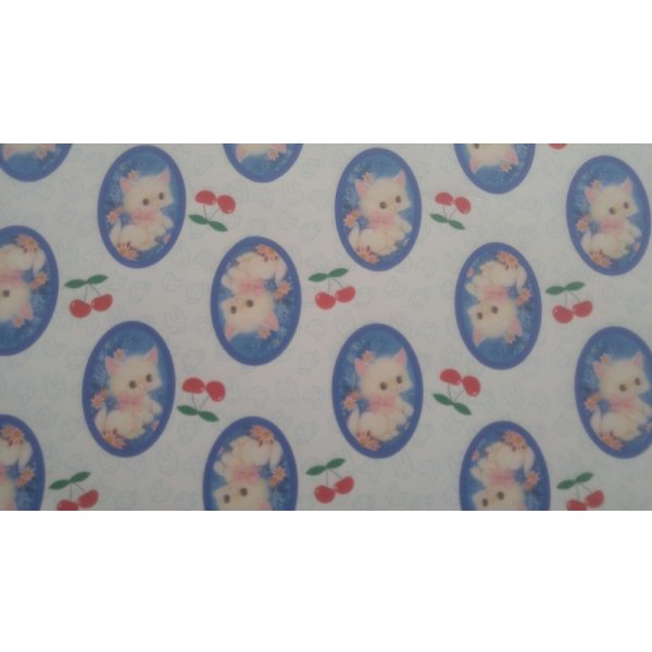 画像5: NEW コラージュペーパー*アニマル B ネコちゃんだらけ*2色入り オリジナル (5)