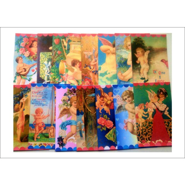 画像3: ★第４弾★　BOX入りメモ・メッセージカード★天使柄♪　６０枚入り♪　オリジナル (3)