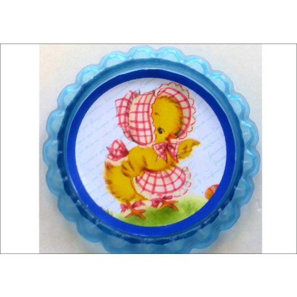 画像5: スカラップシール♪　レトロアニマル　オリジナル (5)