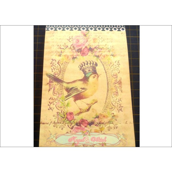 画像8: オリジナルメモ帳　アンティーク柄 (8)