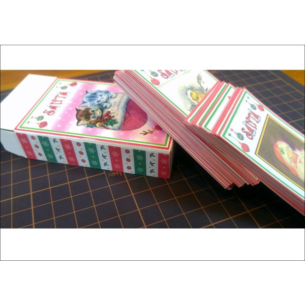 画像7: クリスマスバージョン　☆冬限定☆　BOX入り　メモ★　７０枚入り♪　オリジナル (7)