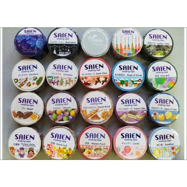 画像9: 「イルミネーション」　SAIEN　彩宴　マスキングテープ (9)