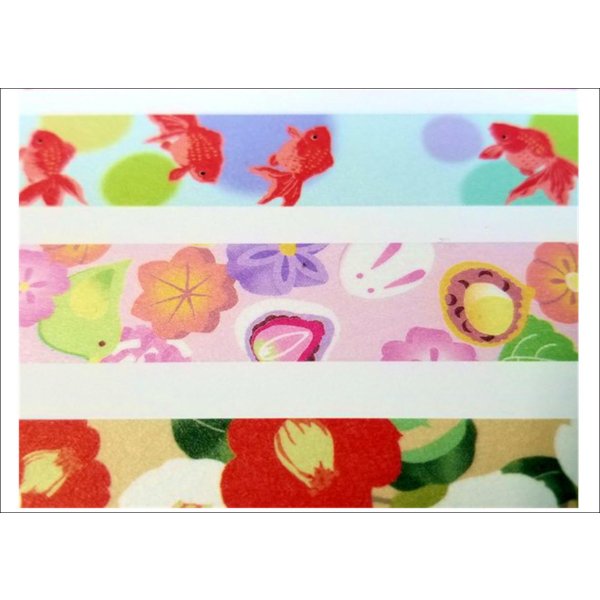 画像3: 「和菓子」　Kimono　美　（きものび）マスキングテープ (3)