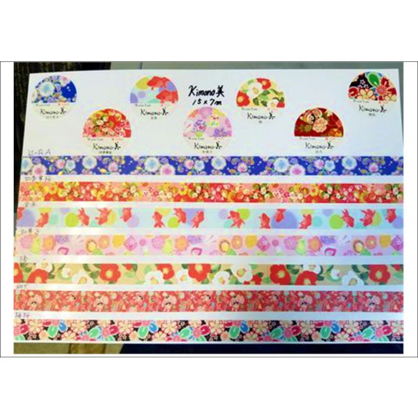 画像7: 「金魚」　Kimono　美　（きものび）マスキングテープ (7)