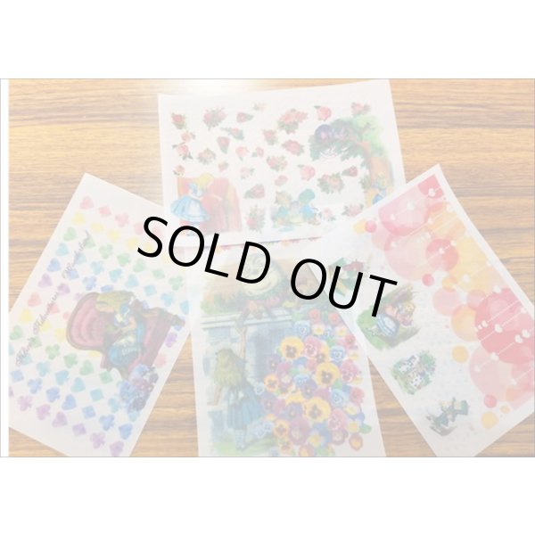 画像4: アリスだらけ！オリジナルセット＊ダイカットシール付き♪ (4)