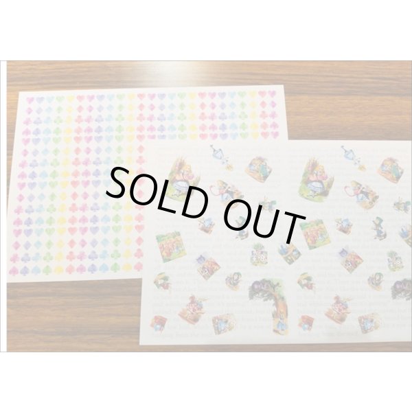 画像10: アリスだらけ！オリジナルセット＊ダイカットシール付き♪ (10)