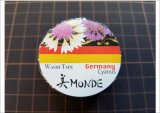 画像: 「ヤグルマギク」　美MONDE（ドイツ）マスキングテープ　金箔