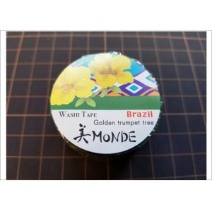 画像: 「イッぺー」　美MONDE（ブラジル）マスキングテープ　金箔