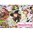 画像1: molinta💓160枚以上🎵＊人物＊シール＊耐水性あり＊柄違い＊海外製 (1)