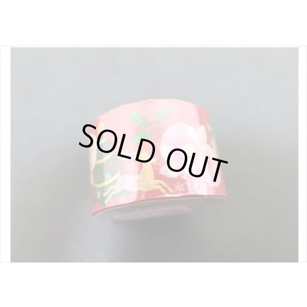 画像5: 「トナカイとラン」　幅広　美MONDE　クリスマスシリーズ　マスキングテープ　金箔　 (5)