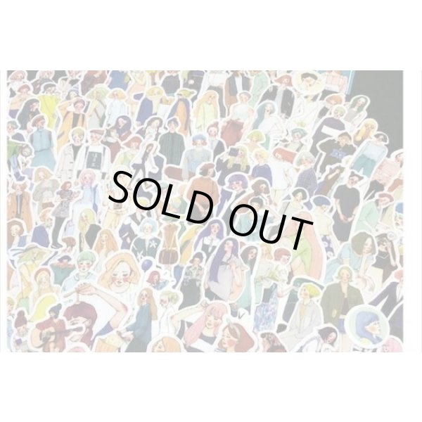 画像4: 女子＊人物＊シール＊防水＊280枚❕❕＊海外製 (4)