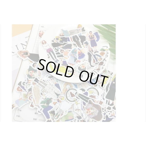 画像7: 女子＊人物＊シール＊防水＊280枚❕❕＊海外製 (7)