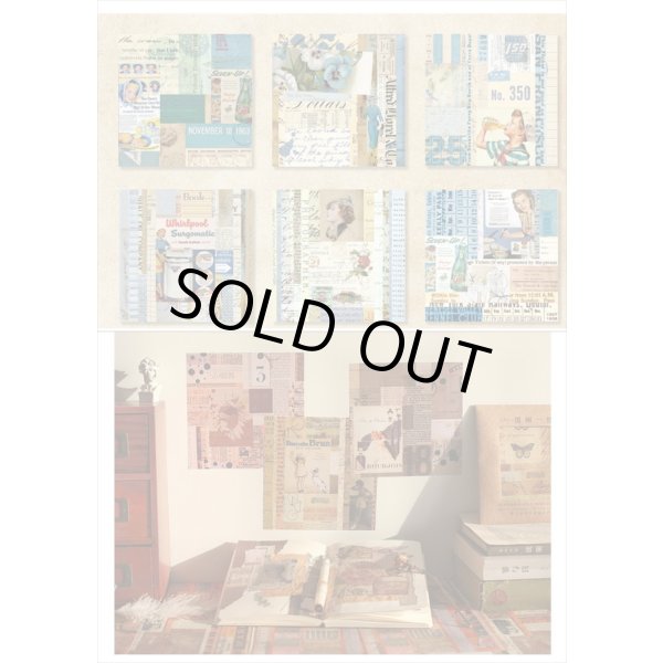 画像6: クラフト封筒入り＊シールシート＊世紀の終わり＊12枚＊海外製 (6)