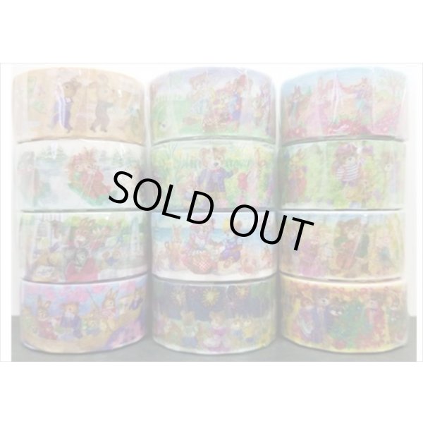 画像11: 「１２月　クリスマスパーティー」　くまの家族の一年　彩宴　マスキングテープ　 (11)