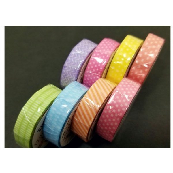 画像5: 「グリーングラス」　SAIEN　彩宴　マスキングテープ　スリムタイプ (5)