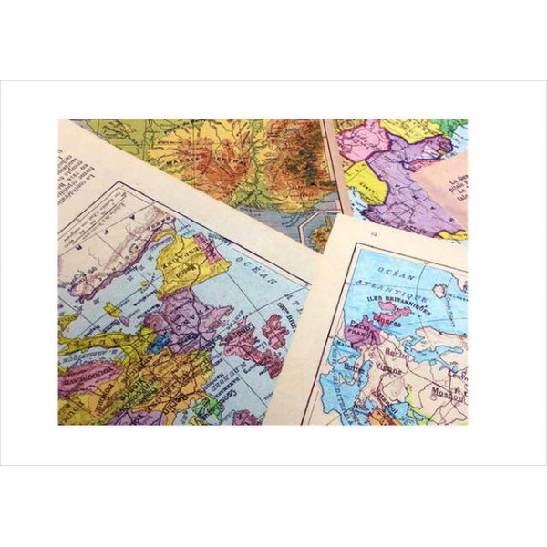 A3 世界地図 カラー コラージュペーパー オリジナル オリジナル商品 紙モノ マステの通販なら雑貨angel Witch