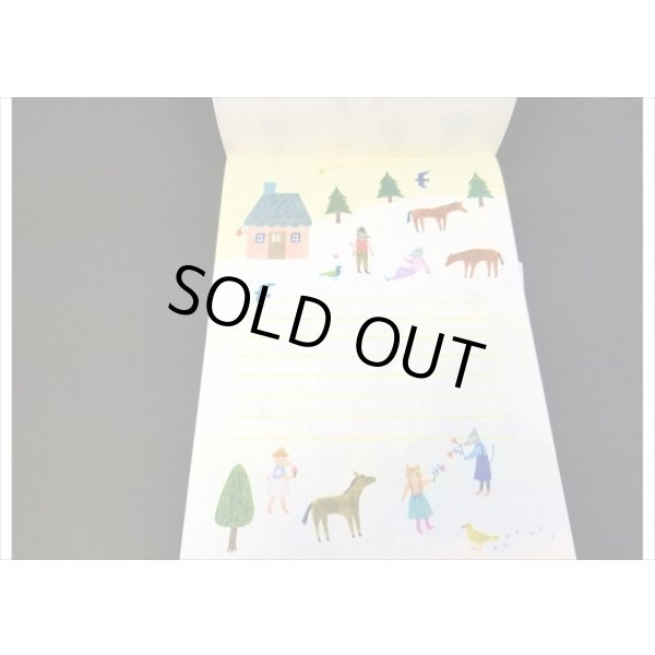 画像3: 便せんになったよ★100　Illustrated　Papers　for　Writing　and　Crafting★　100枚レターブック　 (3)