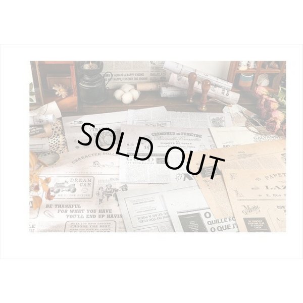 画像12: ジャーナル＊ガールズデイリー＊新聞素材＊ペーパーセット＊海外製 (12)