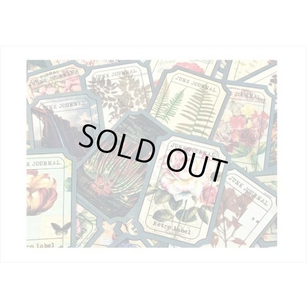 画像4: オシャレなチケットタグ💓＊植物＊100枚＊海外製 (4)