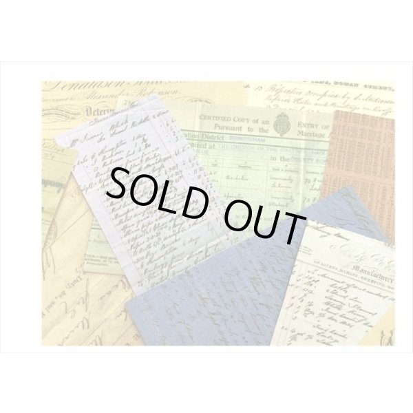 画像3: 持ち手付き♪伝票＊トレペと布風＊ペーパーセット＊60枚＊海外製 (3)