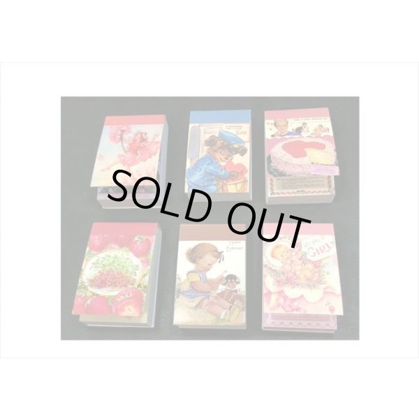 画像7: ミニペーパーセット＊花の妖精＆少女＊柄違い100枚＊ 海外製 (7)