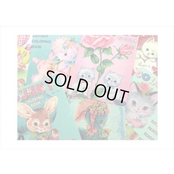 画像3: ミニペーパーセット＊レトロアニマル＆ガール＊柄違い100枚＊ 海外製 (3)