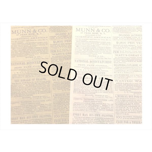 画像4: スイーツレシピ＊アンティークブックストア＊2種の紙＊60枚＊海外製 (4)