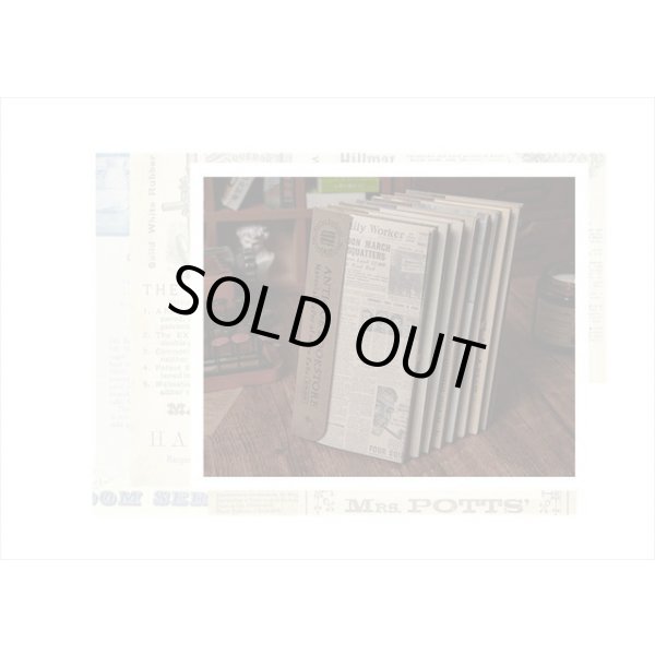 画像7: ホテルメニュー＊アンティークブックストア＊2種の紙＊60枚＊海外製 (7)