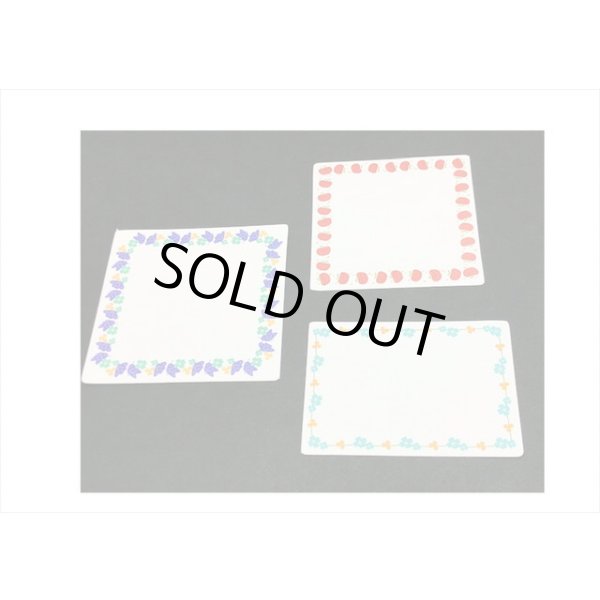 画像6: コラージュセット＊お花のフレーム＊ドイリーレース＊透明シール＆カード＊海外製 (6)