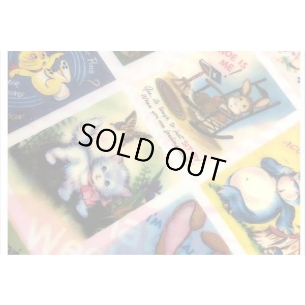 画像6: トレペ柄違いセット!レトロアニマル*378カット分*A4×9シート*オリジナル (6)