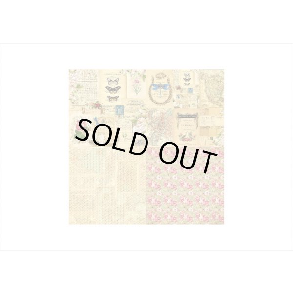 画像4: 紙モノ好きにはたまらない　メモリーズ＊パターンペーパー＊24枚＊海外製 (4)