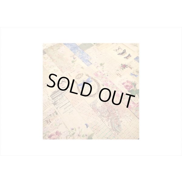 画像10: 紙モノ好きにはたまらない　メモリーズ＊パターンペーパー＊24枚＊海外製 (10)