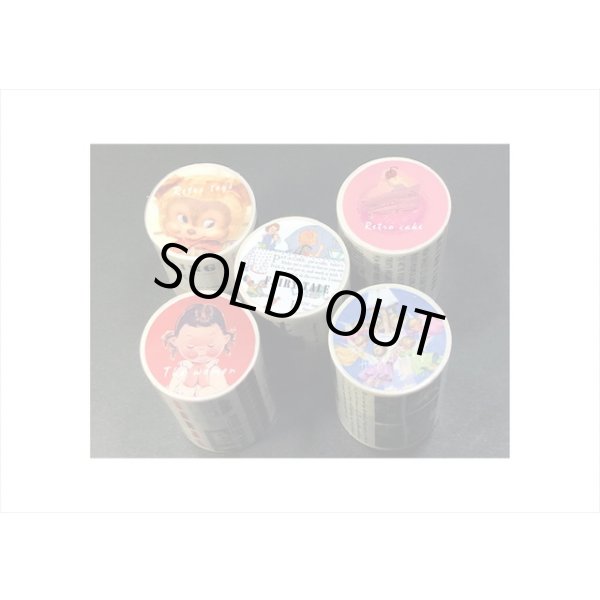 画像12: トレペがマステになった♪レッド＊女の子＊はく離式＊海外マステ　クリックポスト不可 (12)