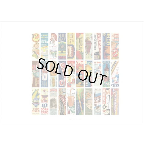 画像6: ブックマークにもなる♪ラベル＊箱入り＊ペーパーセット＊30枚＊ 海外製 (6)