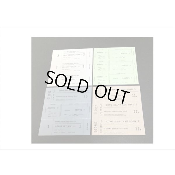 画像4: バッグ式♪トレイン・グリーン*ミシン目入り*トレペも入ったペーパーセット*20シート*海外製 (4)